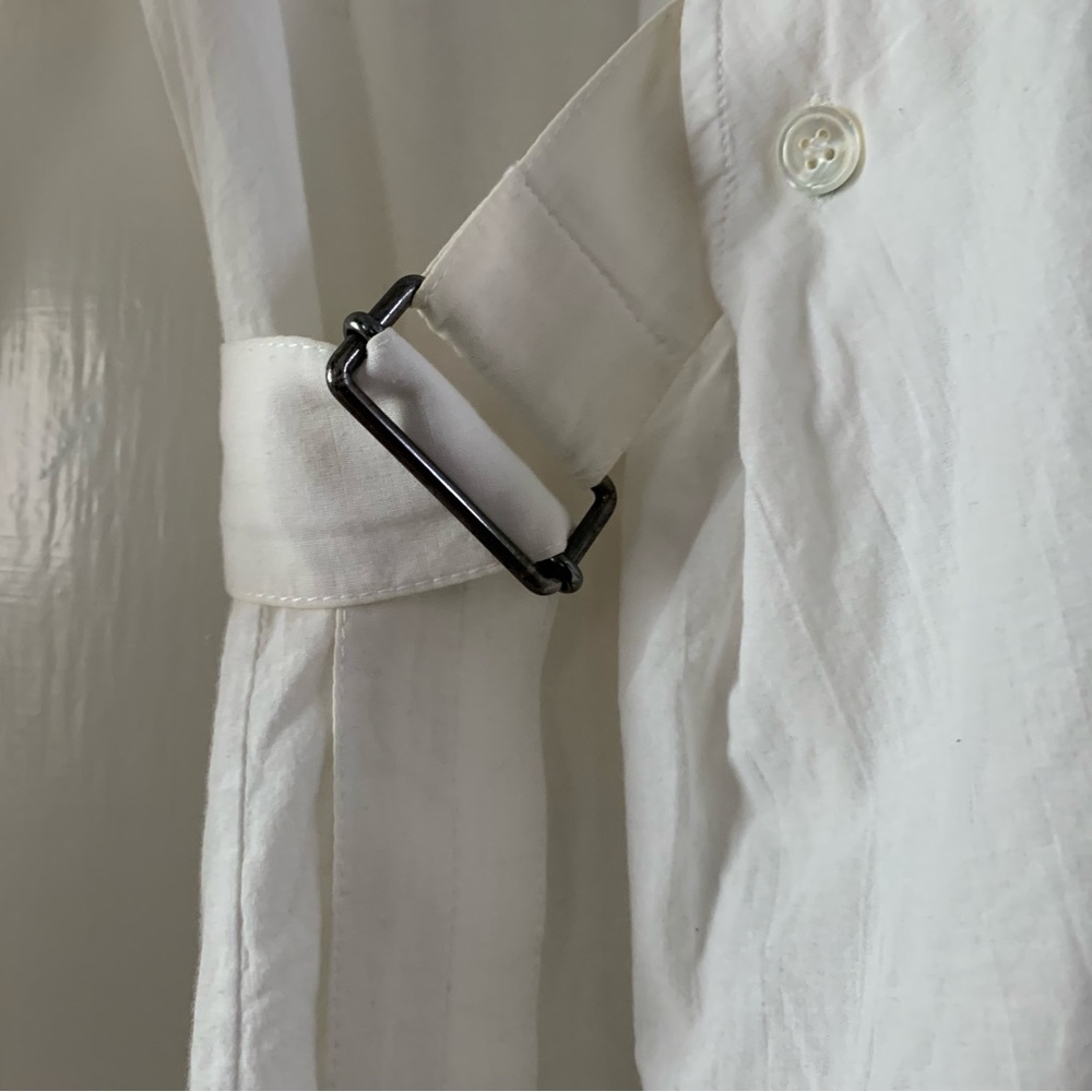 Ann Demeulemeester Asymmetric Belted Tunic Shirt 36 - Picture 5 of 7